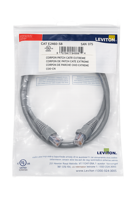 پچ کورد شبکه Cat6 لویتون (Leviton)